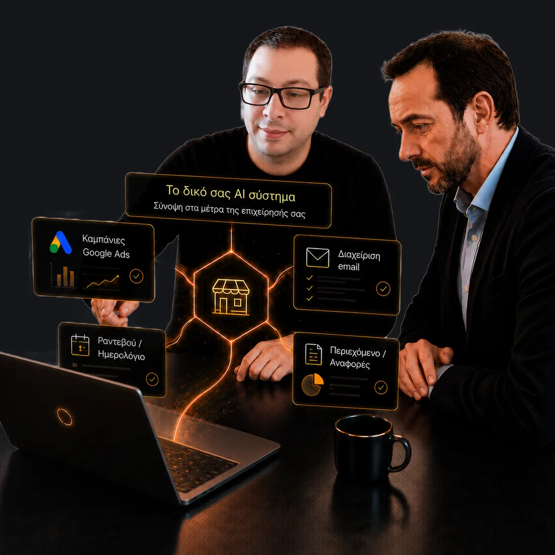 Λύση AI σχεδιασμένη στα μέτρα κάθε επιχείρησης